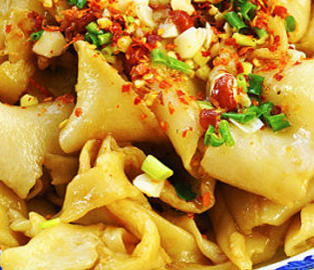 陜西面食biangbiang面家常做法 biangbiang面怎么寫