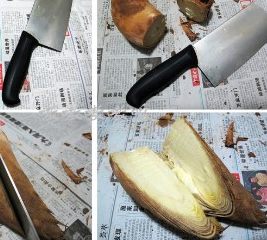 四個(gè)簡單動(dòng)作剝筍法 圖解剝筍的簡單快速方法