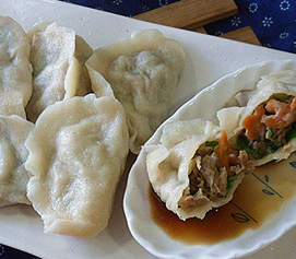 鲅魚麻蛤水餃的家常做法