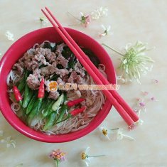 自制瘦肉青菜湯面的做法