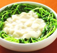 清炒豆腐腦的做法視頻