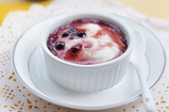 藍莓山藥泥的做法視頻