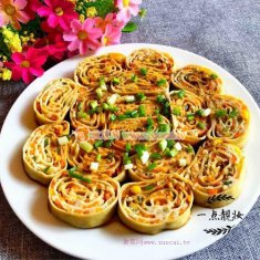 豆皮雞肉卷的做法