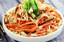 胡蘿卜絲的做法