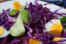 紫甘藍怎么做好吃