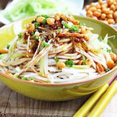 四川雞絲涼面的做法視頻