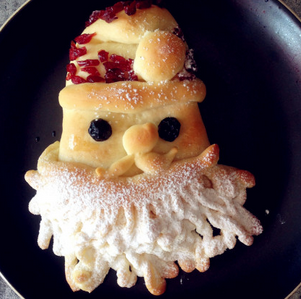 圣誕老人面包的家常做法