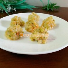 蔬菜蝦丸的做法