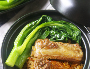 不需要技術(shù)含量的姬松茸排骨煲仔