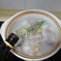 咸雞燉蘿卜的做法圖解5