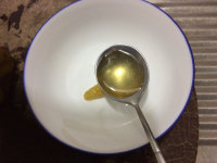 蝦干拌冰草配鹵豬耳鵝腸的做法步驟4