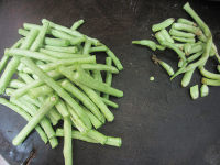 豆豉鯪魚(yú)炒豆角的做法步驟2