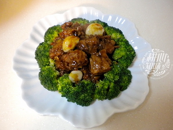 西蘭花排骨的做法步驟7