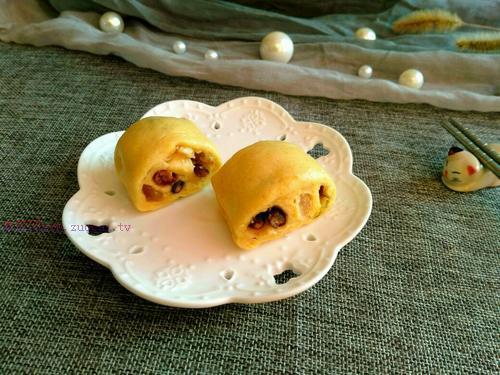 刀切蜜香豆饅頭的做法