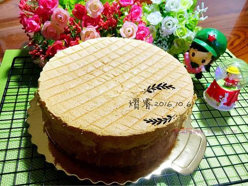 八寸戚風(fēng)蛋糕的做法