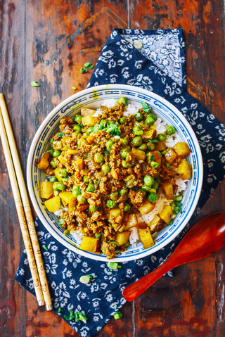 優(yōu)康牛肉 | 異國風(fēng)情的咖喱豌豆牛肉飯的做法步驟：8