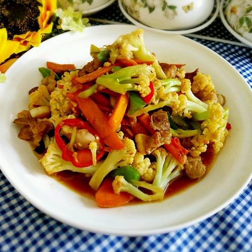 干鍋花菜的做法