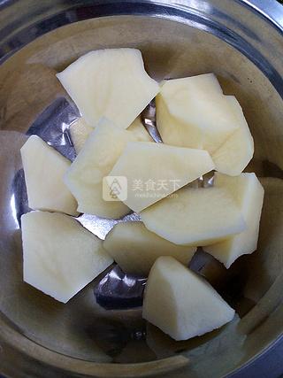 茶香栗子雞的做法步驟:2