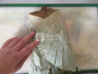 荷葉雞肉糯米飯的做法步驟:13