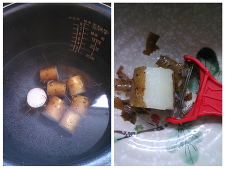 三色果醬山藥的做法步驟1-2