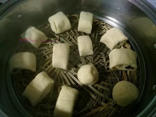 刀切蜜香豆饅頭的做法