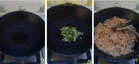粉蒸胡蘿卜絲的做法步驟7-9