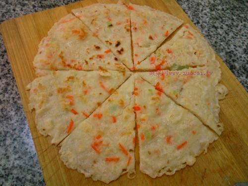 胡蘿卜雞蛋餅的做法