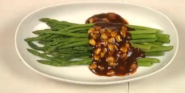 開胃涼拌菜醬香蘆筍怎么做？