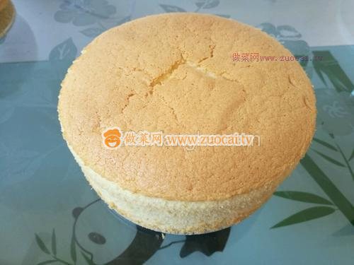 6寸戚風(fēng)蛋糕的做法