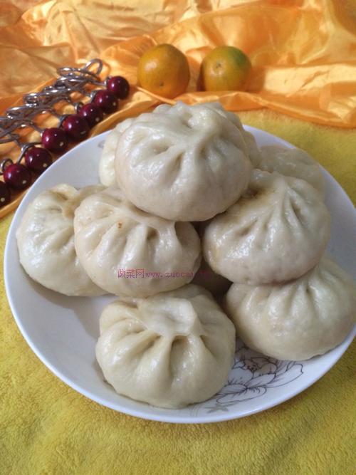 胡蘿卜豬肉包子的做法