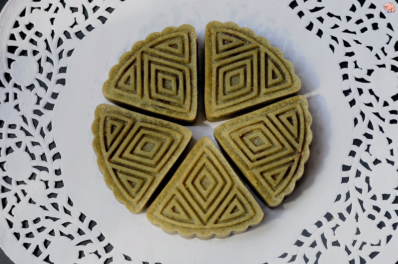 巧克力味桃山皮月餅