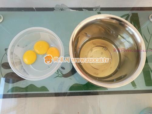 6寸戚風(fēng)蛋糕的做法