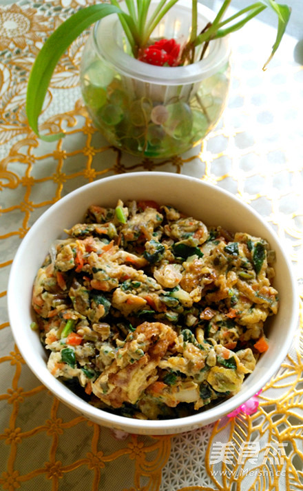 #幼兒學(xué)齡食譜#馬齒莧炒雞蛋的做法