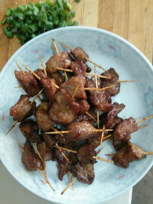 牙簽肉的做法的做法