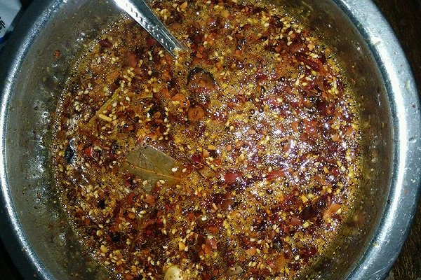 五香油潑辣！的做法