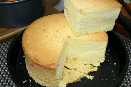 6寸戚風(fēng)蛋糕的做法