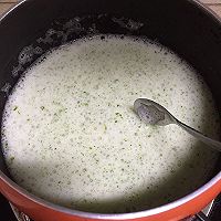 7個月寶寶輔食，銀魚山藥青菜泥＋米粉的做法圖解3