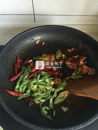 干煸有機菜花的做法步驟：6