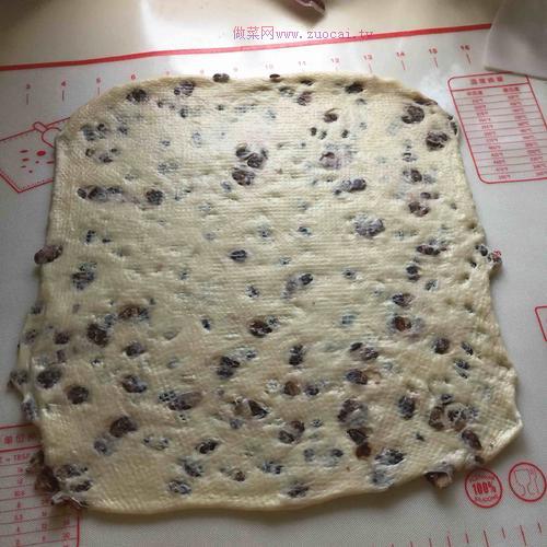 蜜紅豆淡奶面包塊的做法