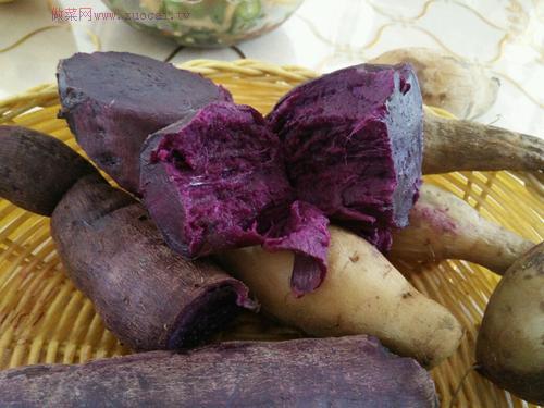 無(wú)水紫薯面團(tuán)的做法