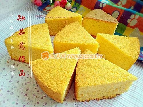 南瓜戚風(fēng)蛋糕的做法