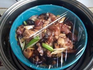 香菇蒸雞的做法步驟:9