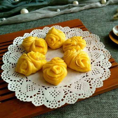 花樣饅頭(南瓜面)的做法