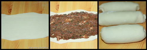 肉龍饅頭的制作方法圖解，肉龍怎么做好吃