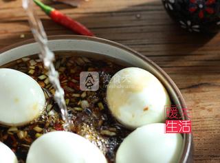 鹵蛋的做法步驟:7