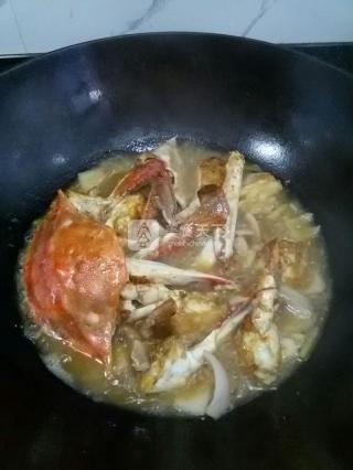 蛋炒江蟹-------gun蛋吧，江蟹君！的做法步驟：8