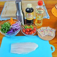 嫩煎魚(yú)柳沙拉#丘比沙拉汁#的做法圖解1