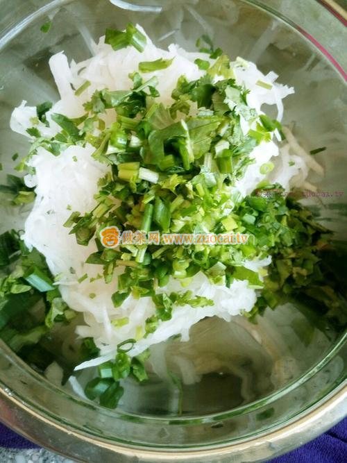 蔥油蘿卜絲的做法