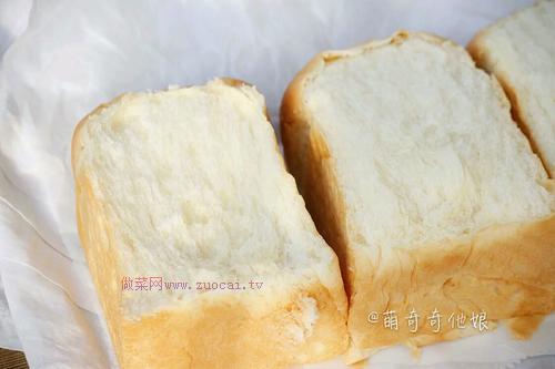 鮮奶土司(老面法)的做法