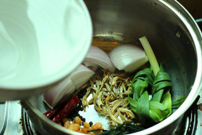韓國鳀魚高湯的做法圖解，家庭如何自制鳀魚高湯